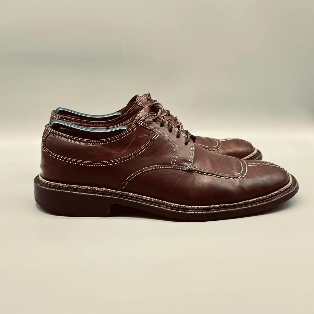Cole Haan Shoes Mens 9.5 Brown Leather Loafer Oxford Country Split Toe Lace Up